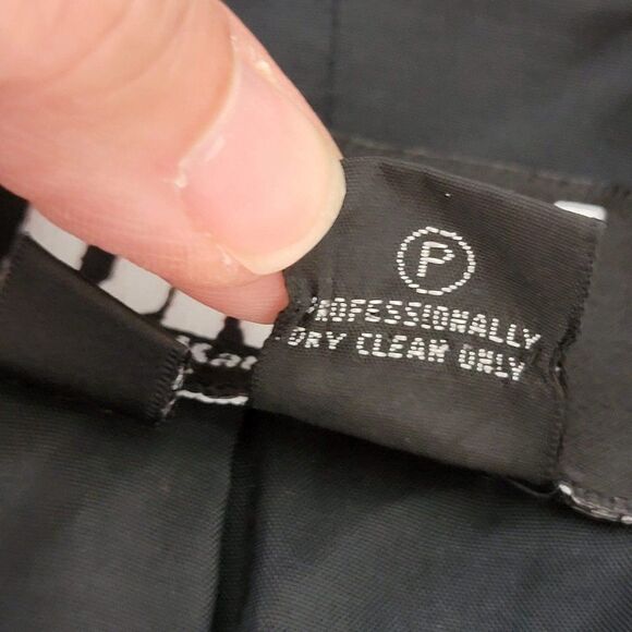 DKNY Blazer Womans Size 6 Black Silk Cotton Blend - Picture 11 of 11